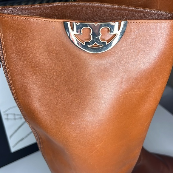 Tory Burch Brown Leather Knee High
Riding Boots Women’s Size 6 M - Picture 4 of 16